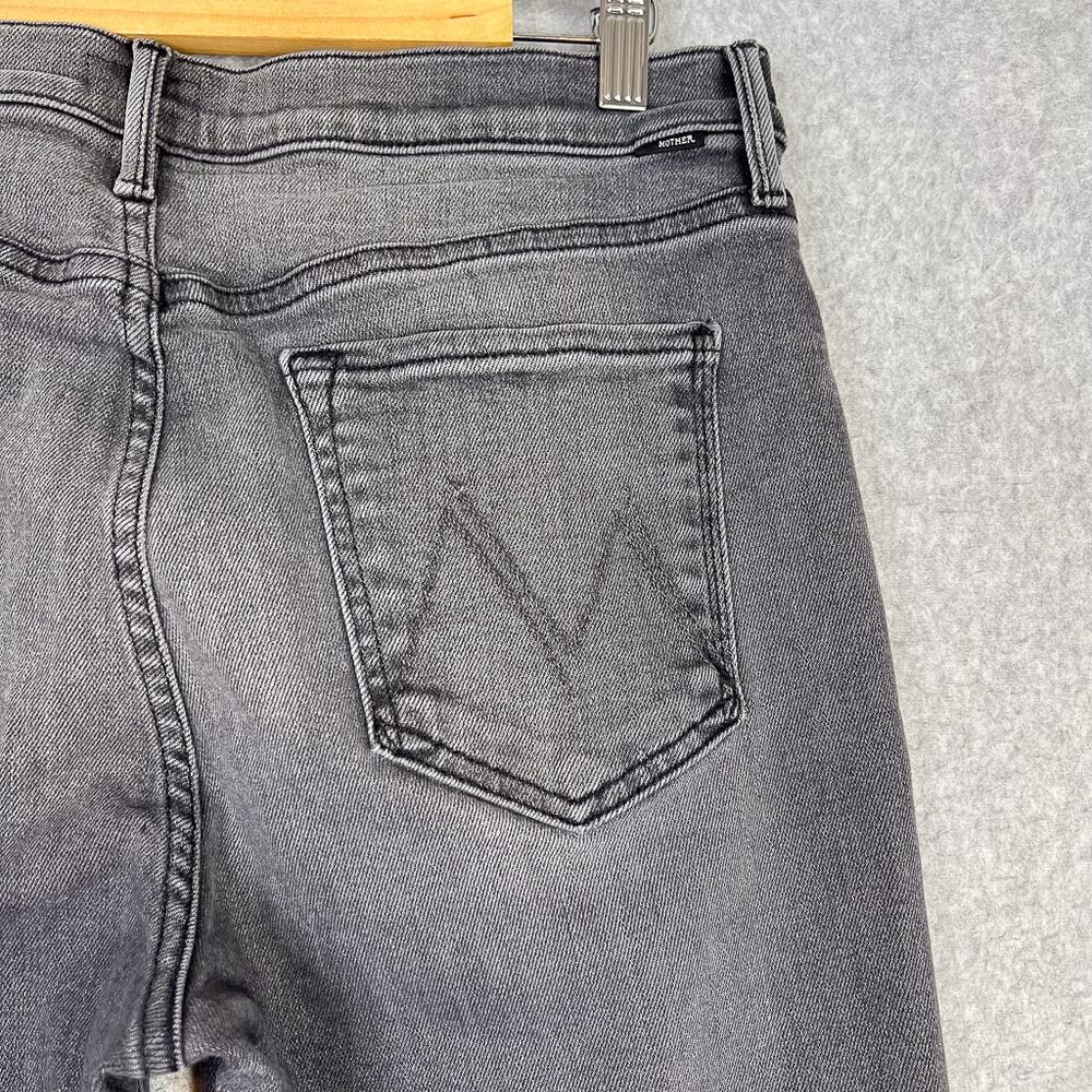 Mother Just One More The Outsider Flood High Rise Jeans Size 33 - Picture 8 of 15